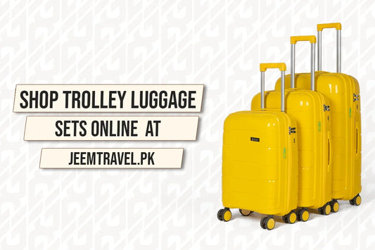 Shop Trolley Luggage Sets Online at JEEM Travel